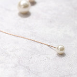 Elegant Big White Imitation Pearl Choker