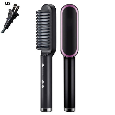 Hair Straightener Brush