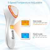 Hot & Cold Ultrasonic Cryotherapy Facial Hammer