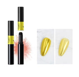 ChromeStick - Nail Art Mirror Effect Air Cushion Powder Pen